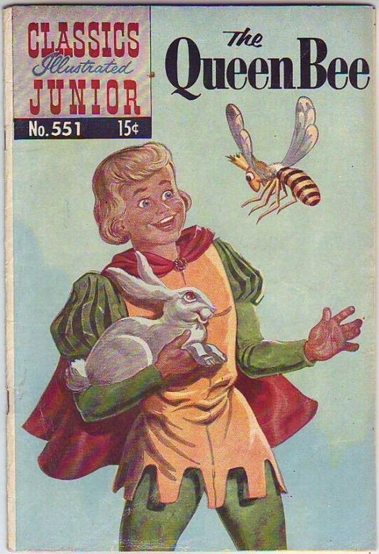 Classics Illustrated Junior #551 (Jun-58) GD+ Mid-Grade The Queen Bee