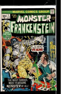 The Frankenstein Monster #1 (1973) Frankenstein Monster