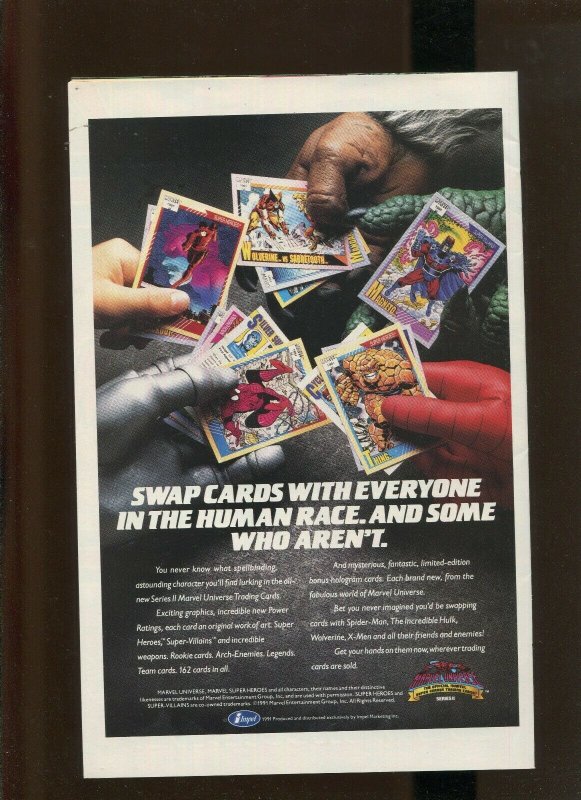 X - FORCE #2 (9.2)NM- THE BLOOD HUNTERS!! 1991