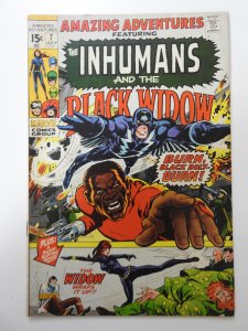 Amazing Adventures #7 (1971) FN Condition! 1/4 in spine split