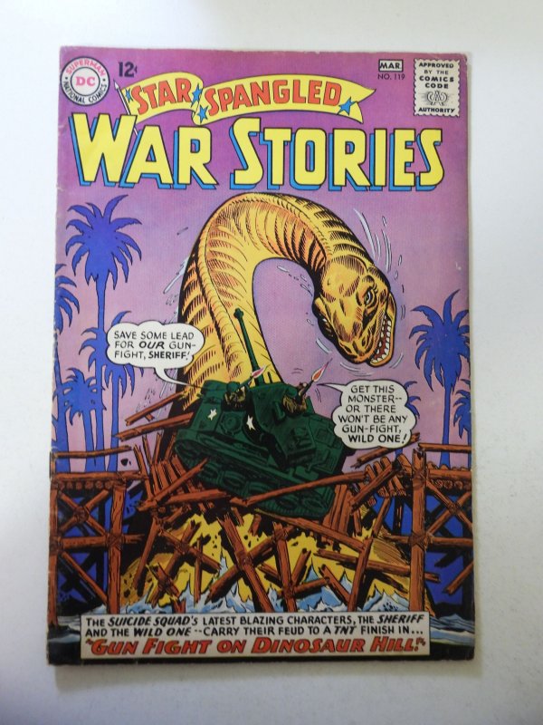 Star Spangled War Stories #119 (1965) VG+ Cond centerfold detached at 1 staple