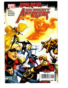 Lot Of 5 Dark Avengers Marvel Comic Books # 5 6 24 25 28 Iron Man Hulk Thor J295