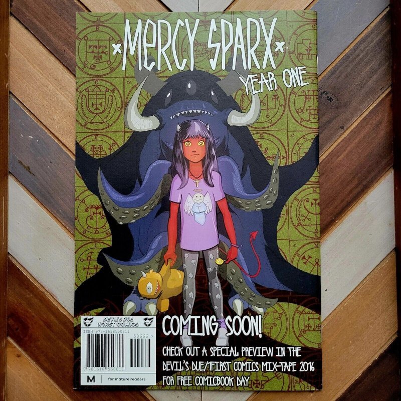 MERCY SPARX: Who The F*ck? #0 (Devils Due 2015) High Grade ONE-SHOT Blaylock