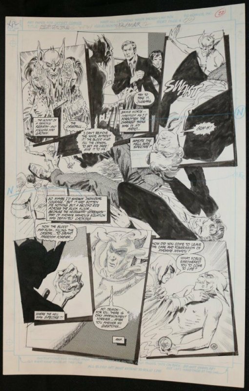 Spectre #12 p.22 - LA - Spectre vs. Demon - 1988 art by Gray Morrow 