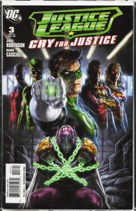 Justice League: Cry for Justice #3 (2009) Justice League of America