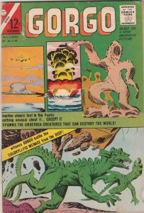 Gorgo #16 (1963) Mid-Grade Steve Spider-Man Ditko art VG/FN Atomic Bomb Cover!