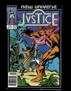 Lot of 12 Justice Marvel Comic Books #4 5 6 10 11 13 14 15 16 17 18 19 J411