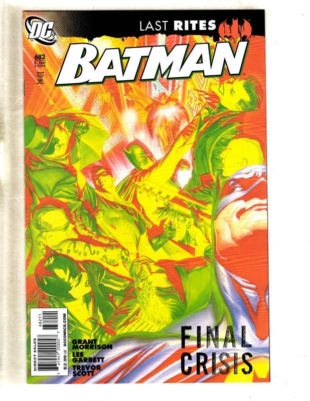 7 Batman DC Comic Books # 680 681 682 683 684 686 700 Robin Joker Gotham Ivy CJ2