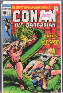 Conan the Barbarian #7 (1971) Conan [Key Issue]