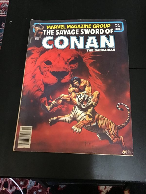 The Savage Sword of Conan #69 (1981) Ernie Chan, Alfredo Alcala! High-grade VF