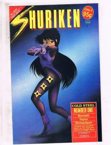5 Indy Comics #1 2 3 Sabre Shuriken Ribit Eclipse Comico Eternity Cold Steel HJ3