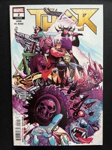Thor #2 NM 2018 Marvel Comics C136A
