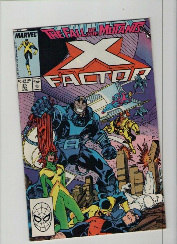 X-Factor #19 & 25 - Four Horsemen Of Apocalypse Covers - 1987 (Grade 8.5) WH