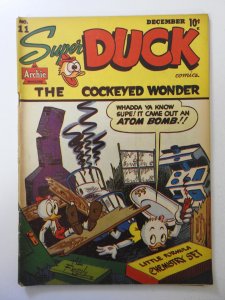 Super Duck Comics #11 (1946) VG Condition! pencil interior pages