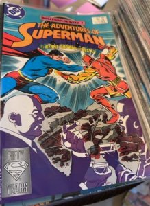 Adventures of Superman #437 Direct Edition (1988) Superman 