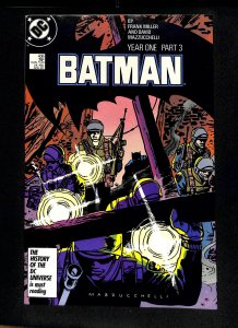 Batman #406 Year One Part 3 Frank Miller!