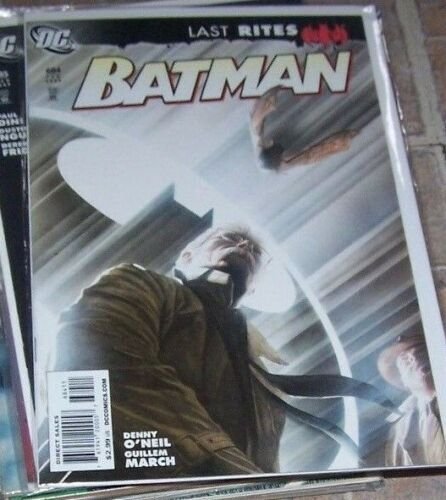 Batman #684  2009, DC ALEX ROSS COVER ! last rites gotham nightwing GORDON 