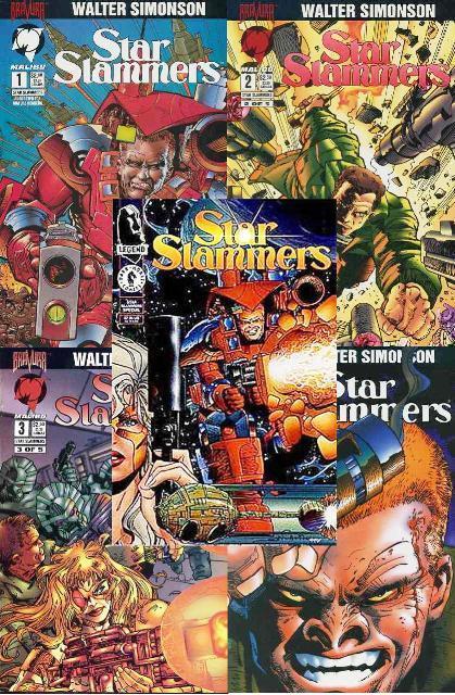 STAR SLAMMERS (1994-96 MA/BRA/DH) 1-4,Special COMPLETE+