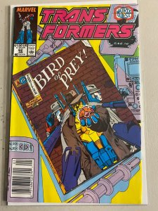 Transformers #62 newsstand 6.0 (1990)
