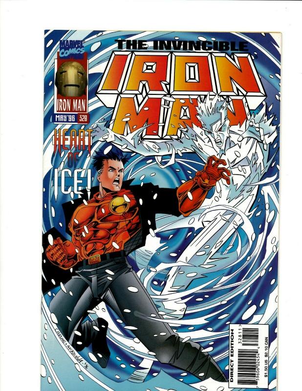 10 Marvel Comics Iron Man # 308 309 311 318 328 331 Weapon X # 1 2 3 4 J324