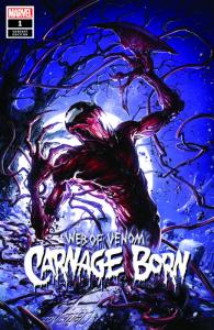 WEB OF VENOM CARNAGE BORN 1 CRAIN EXCLUSIVE VARIANT LOW PRINT RUN NM