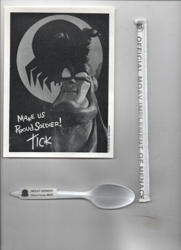 TICK Society M O A V, Membership set, Spoon, Decoder, Straw, booklet and more