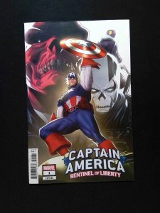 Captain America Sentinel of Liberty #1C  MARVEL Comics 2022 VF+  CLARKE VARIANT