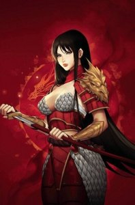 SAMURAI SONJA #1 LEIRIX LI VIRGIN COVER NM.