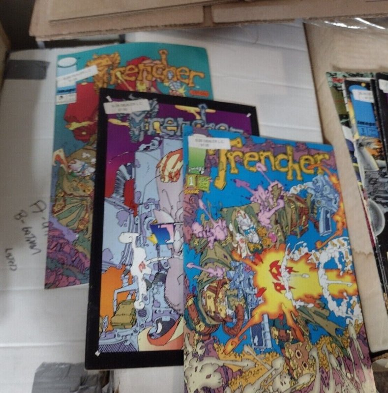 TRENCHER  # 1 2 3 IMAGE 1993  KEITH GIFFIEN  KEY  HUMOR ? 