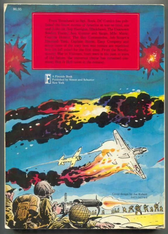 America At War 1979- Fireside trade paperback DC War comics