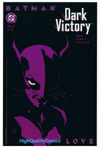 BATMAN DARK VICTORY 5 Insert, promo, NM, CatWoman, 1999, more promos in store