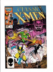 CLASSIC X-MEN #06 (1987) ARTHUR ADAMS | DIRECT EDITION | COPPER AGE