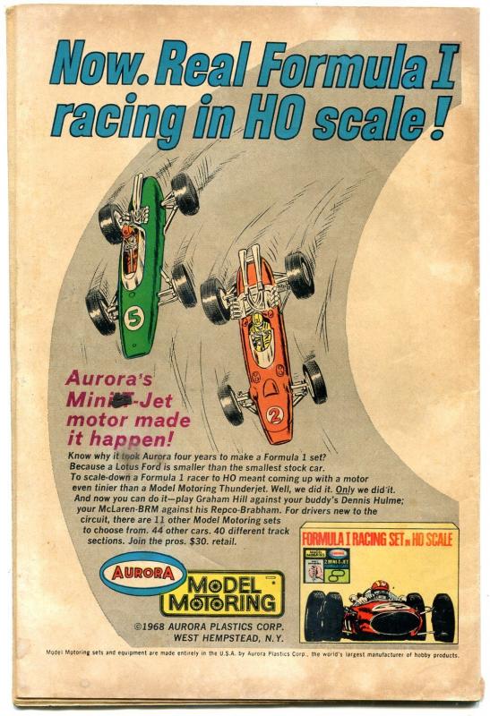 BATMAN #209 1968- DC Silver Age Tiger cover G/VG