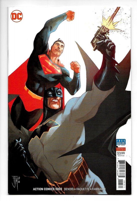 Action Comics #1003 Manapul Variant / Batman Appearance (DC, 2018) NM 