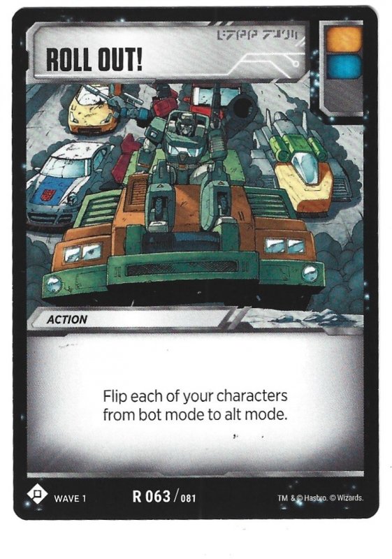 Transformers: Wave 1 - Roll Out