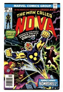 NOVA #1-MARVEL comic book BRONZE KEY-1976- HOT BOOK-GOTG