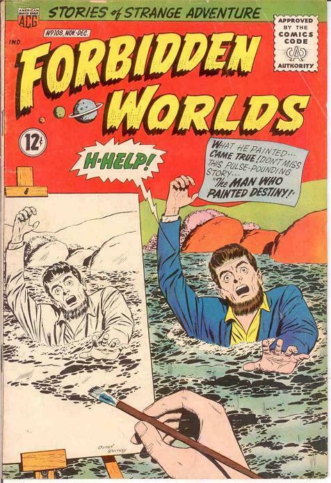 FORBIDDEN WORLDS 108 VG     Nov.-Dec. 1962 COMICS BOOK