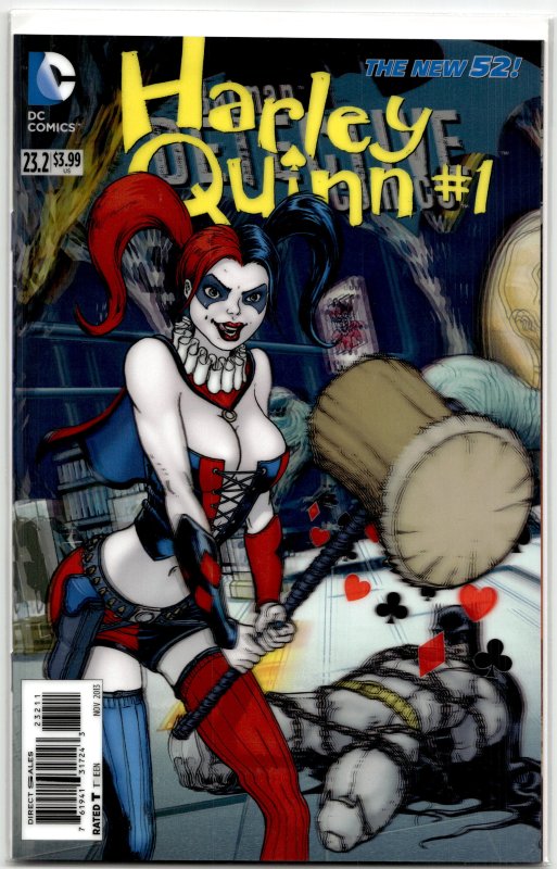 Detective Comics #23.2 3-D Cover (2013) Harley Quinn