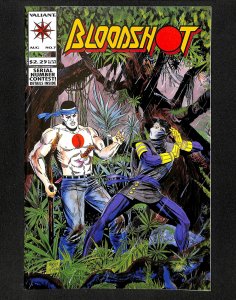 Bloodshot #7 1st Ninjak in Costume!