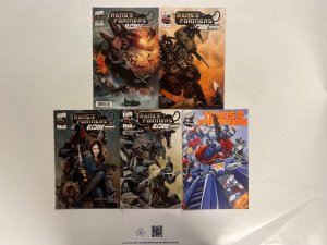 5 Transformers Indie Comic Books # 1 2 3 4 5 51 JS47