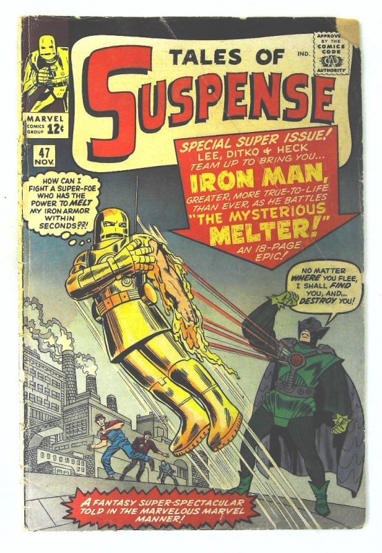 Tales of Suspense (1959 series)  #47, VG- (Actual scan)