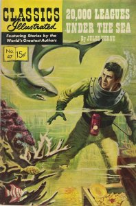 Classics Illustrated #47 Variant Cover A (1948)  HRN 167  VG+ 4.5