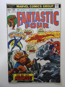 Fantastic Four #138 (1973) VG Condition!