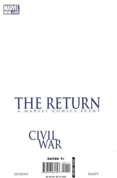 Civil War: The Return   #1, NM (Stock photo)