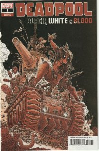 Deadpool Black White & Blood # 1 Stokoe Variant NM Marvel 2021 [A9]