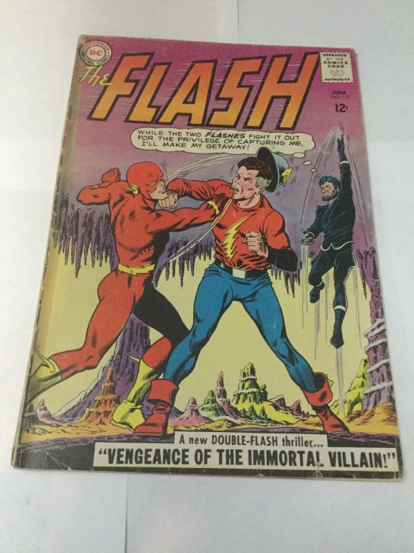 Flash 137 Vg- Very Good- 3.5 Tape On Spine DC Comics