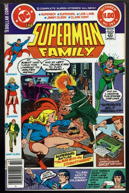 The Superman Family #197 DC Dollar Comics (1979) VF/NM