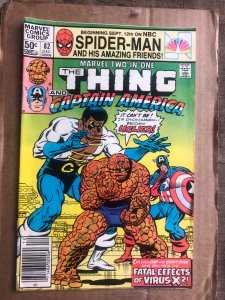 Marvel Two-in-One #82 Newsstand Edition (1981)