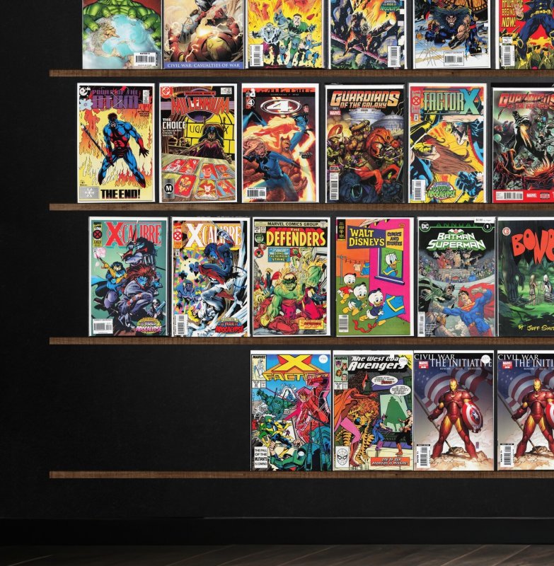 Huge Lot 150+ Comics with X-Men, Captain America, Classic X-Men & More!