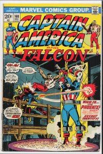 Captain America #168 (1973) Captain America and the Falcon